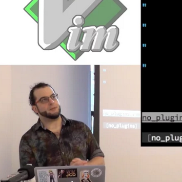 Vim YouTube talk